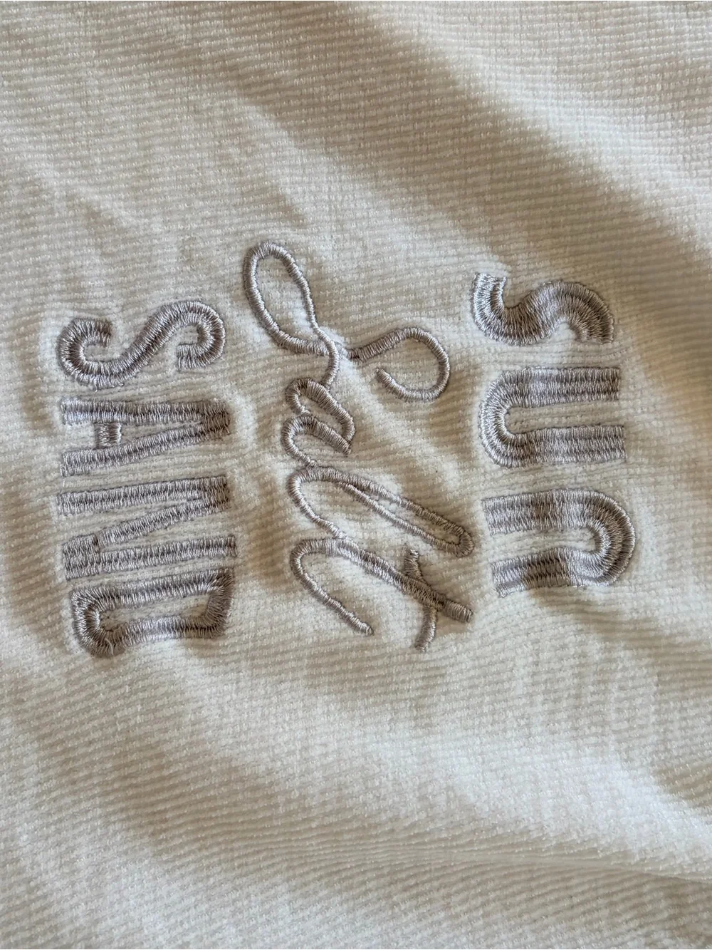 Women Long-Sleeve 'Surf Salt Sand' Top - White - Picture 2 of 3